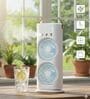 Double Ended Spray Fan 3 Gears USB Rechargeable one with LED Light Cooler 280ml Water Tank