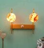 Double Metal Novelty Wall Light (White)