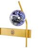 Double Metal Novelty Wall Light (Gold)