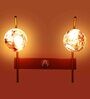 Double Metal Novelty Wall Light (White)