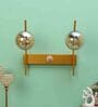 Double Metal Novelty Wall Light (Gold)