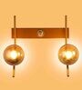 Double Metal Novelty Wall Light (Brown)