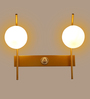 Double Metal Novelty Wall Light (Gold)