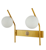 Double Metal Novelty Wall Light (Gold)