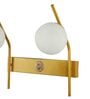 Double Metal Novelty Wall Light (Gold)