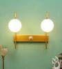 Double Metal Novelty Wall Light (Gold)