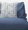 Double Futon in Blue & Grey Colour with Mattress