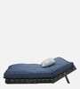 Double Futon in Blue & Grey Colour with Mattress