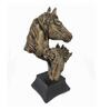 Double Horse Polyresin Animal Figurine