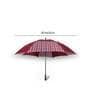 Double Layer Umbrella in Red Color