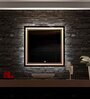 Double Line Classic Multicolour Glass Led Wall Mirror