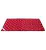 Double Sided Usage Multi-Purpose 1 Inch (72x30) Folding Mattress in Red Colour