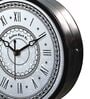 Double Sided Vintage Multicolour Metal Station Clock