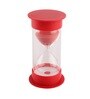 Double Tube 10 Minutes Red Sand Timer Showpiece
