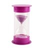 Double Tube 15 Minutes Purple Sand Timer Showpiece