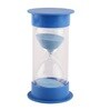 Double Tube 30 Minutes Blue Sand Timer Showpiece
