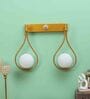 Double Metal Novelty Wall Light (Gold)