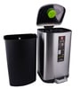 12 Litres Stainless Steel Pedal Dustbin