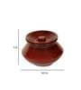 Dove Red Handi with Lid Set of 2