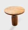 Dove Side Table In Brown Finish