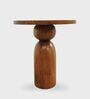 Dove Side Table In Brown Finish