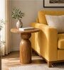 Dove Side Table In Brown Finish
