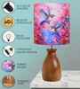 Red Dovel Pot Modern Table Lamp for Home