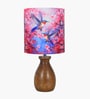 Red Dovel Pot Modern Table Lamp for Home