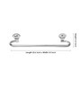 Stainless Steel Towel Rod (Length: 24 Inches)
