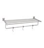 Doyours Glossy Stainless Steel 24.4 x 9 x 6.6 inch Towel Rack