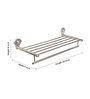 Stainless Steel Towel Rack (Length: 24 Inches)