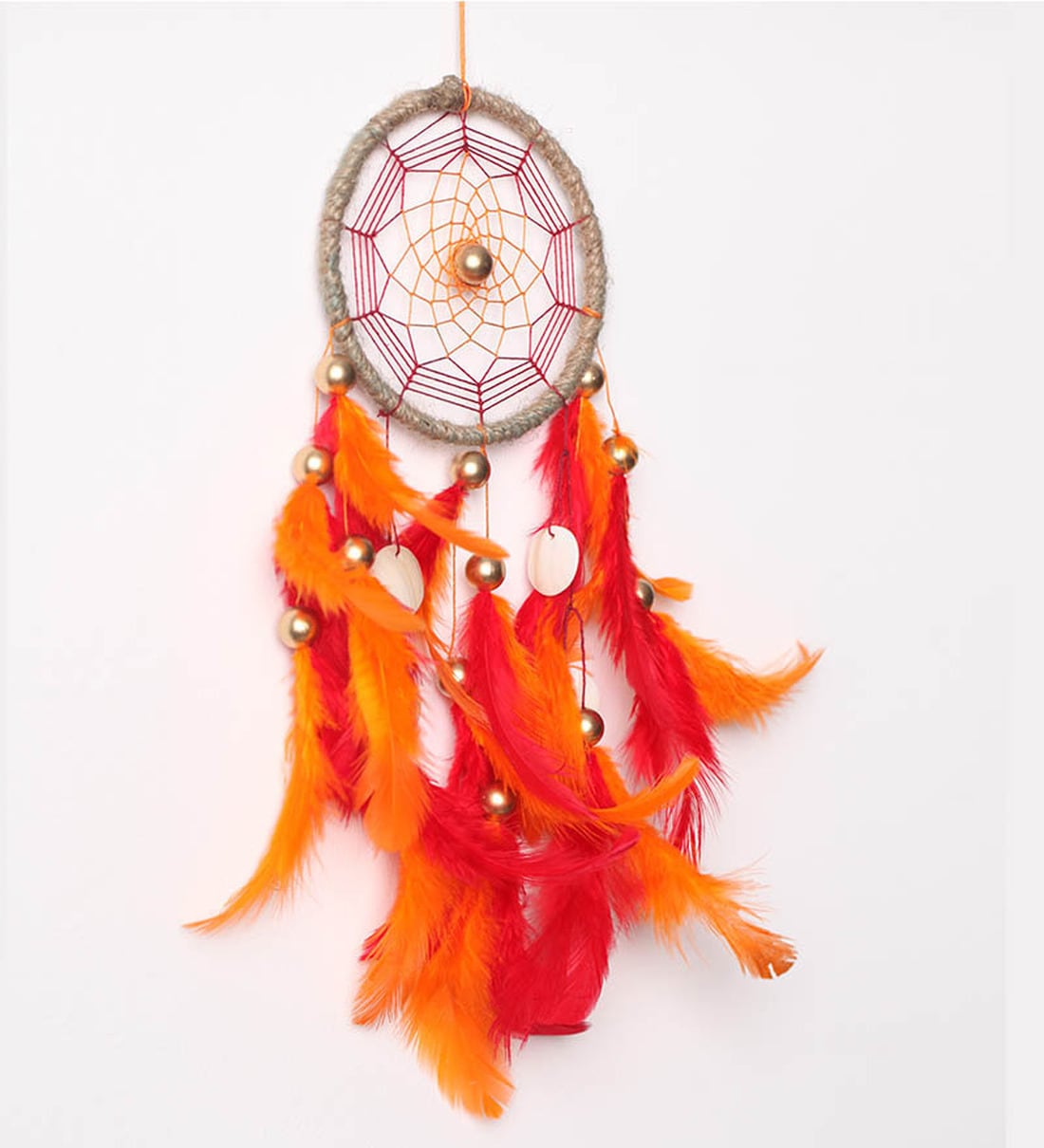 Buy Multicolor Wool Tropical Dream Catcher by Rooh Dream Catchers