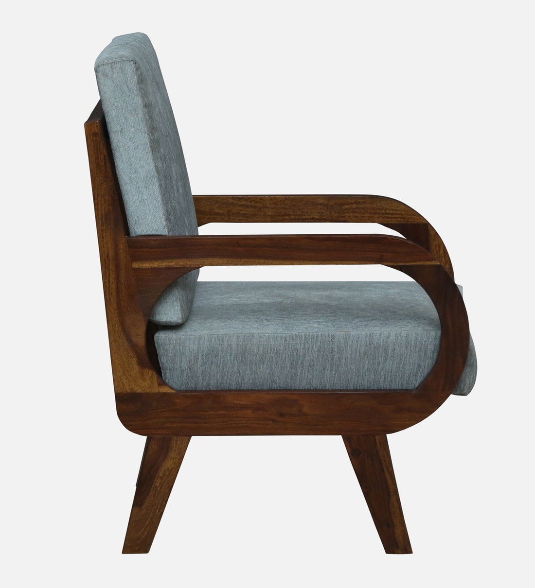 Buy Drenthe Sheesham Wood Arm Chair In Provincial Teak Finish at