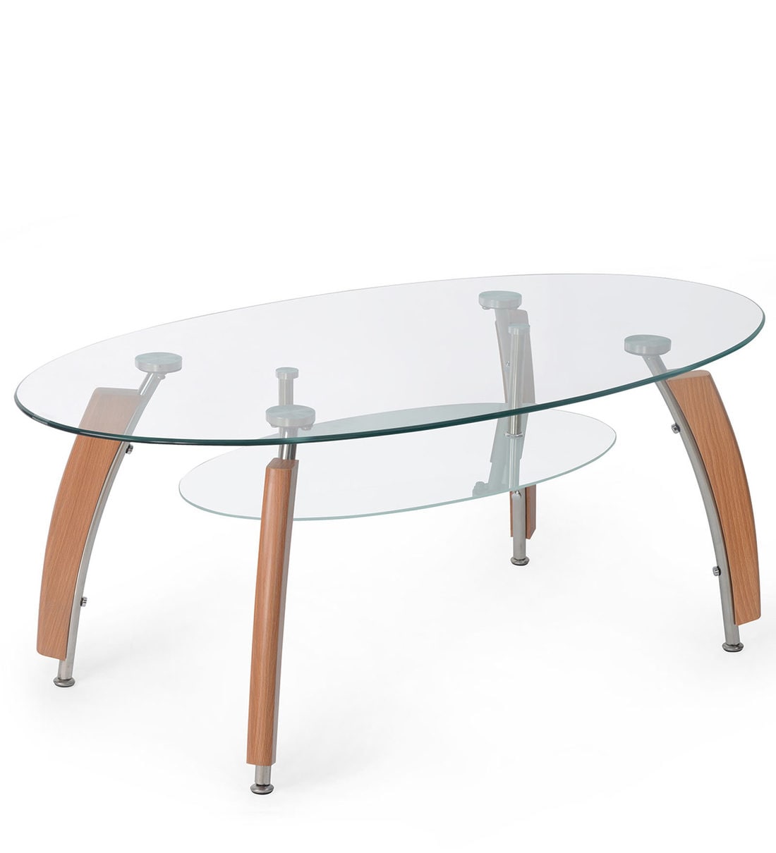 Buy Drew Coffee Table by Nilkamal Online Oval Coffee Tables Coffee Tables Furniture