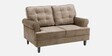 Dreamer Fabric 2 Seater Sofa In Mocha Brown Colour