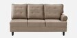 Dreamer Fabric RHS Sectional Sofa In Mocha Brown Colour