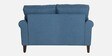 Dreamer Fabric Sofa Set (2+1+1) In Sapphire Blue Colour
