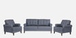 Dreamer Fabric Sofa Set (3+1+1) In Blue Colour