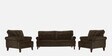 Dreamer Fabric Sofa Set (3+1+1) In Dark Earth Colour