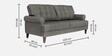 Dreamer Fabric Sofa Set (3+1+1) In Grey Colour