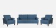 Dreamer Fabric Sofa Set (3+1+1) In Sapphire Blue Colour