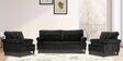 Dreamer Fabric Sofa Set (3+1+1) In Smoke Grey Colour