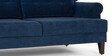 Dreamer Fabric 3 Seater Sofa in Cobalt Blue Colour