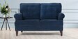 Dreamer Fabric 2 Seater Sofa in Cobalt Blue Colour Dreamer Fabric 2 Seater Sofa in Cobalt Blue Colour