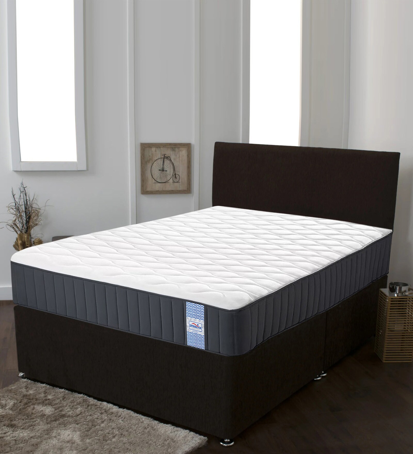 Dreamer Pocket Zero Partner Disturbance Zoned Support 12 Inch Spring Mattress In King Size