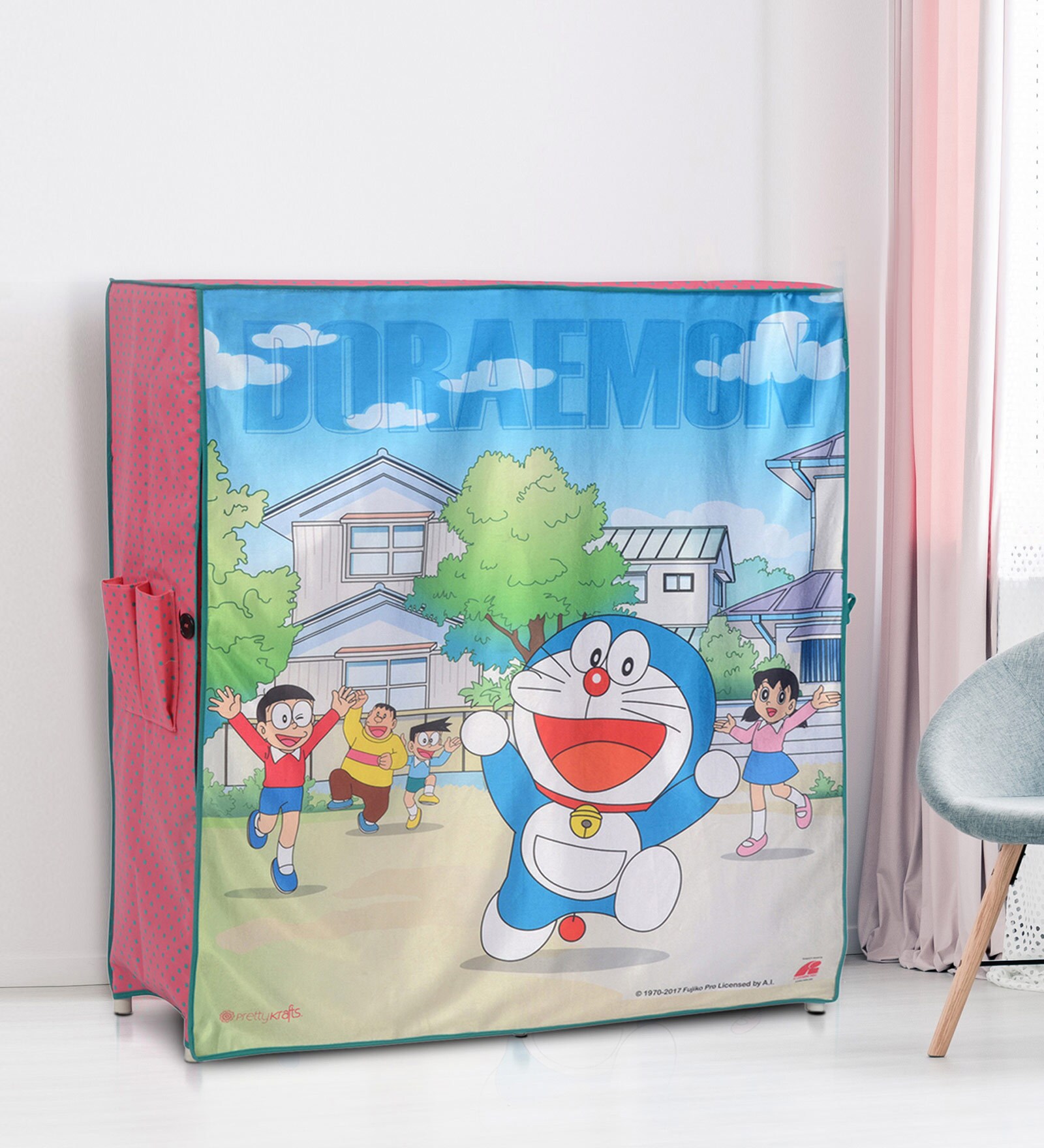 Dreamland Kids Storage in Pink Colour