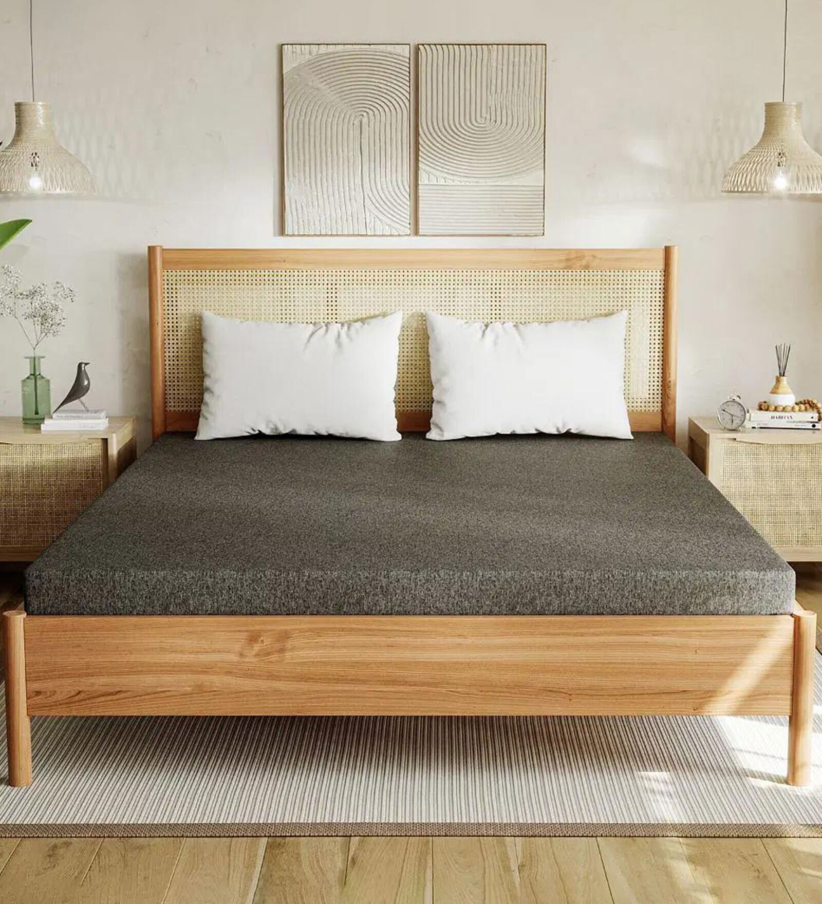 DreamPod 3 Inch HR Foam Mattress In Single Size With Removable Cover DreamPod 3 Inch HR Foam Mattress In Single Size With Removable Cover