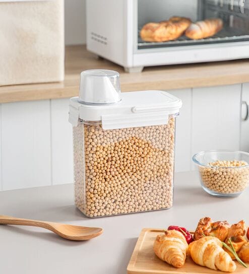 6 Litre Dry Food Storage Container with Measuring Cup