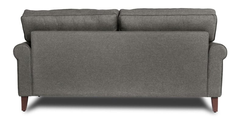 Buy Dreamer Fabric 3 Seater Sofa In Omega Grey Colour By Wakefit Online ...