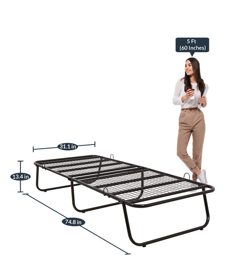 springtek dreamer folding bed metal single bed